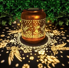Hummingbird Solar Lanterns Outdoor Waterproof, Garden Decor Birthday Gifts fo...