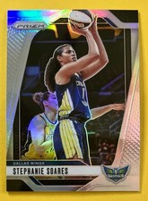 Stephanie Soares 2024 Panini Prizm WNBA SILVER PRIZM Card #47 DALLAS WINGS