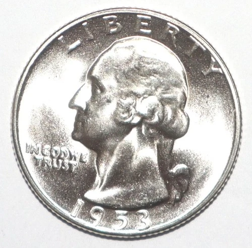 1953-S Washington Quarter — photo from another recent sale