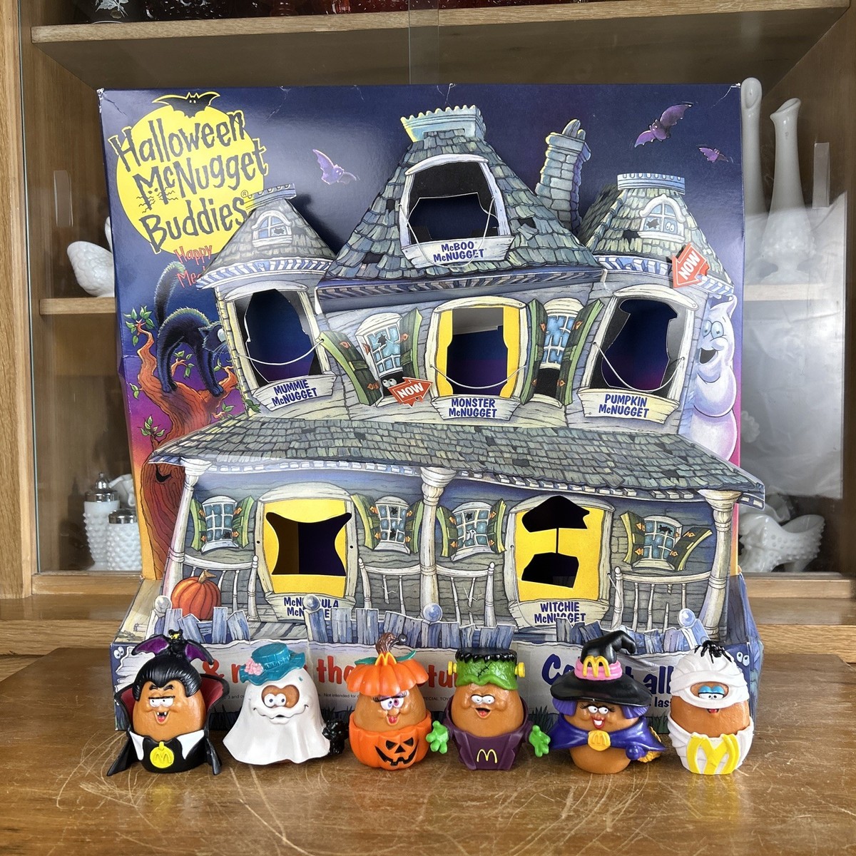 McDonald's Halloween McNugget Buddies Store Display And 6 Nuggets