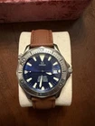 Omega Seamaster 2231.80 Titanium Electric Blue With Box, 41mm Midsize READ DESC