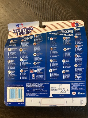 1988 Starting Lineup CLEVELAND INDIANS Team Set - Regional - Picture 7 of 12