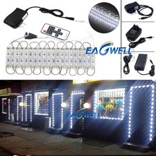 White 10-200ft 5050 SMD LED Module Light For Storefront Window Letter Sign Lamp
