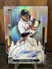 2025 Topps Finest Nacho Alvarez Jr. Auto RC Rookie #FA-NA REFRACTOR