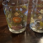 Vtg MCM Dorthy Thorpe California flowers 3 LOT replacement glasses ~signed~ — photo 3