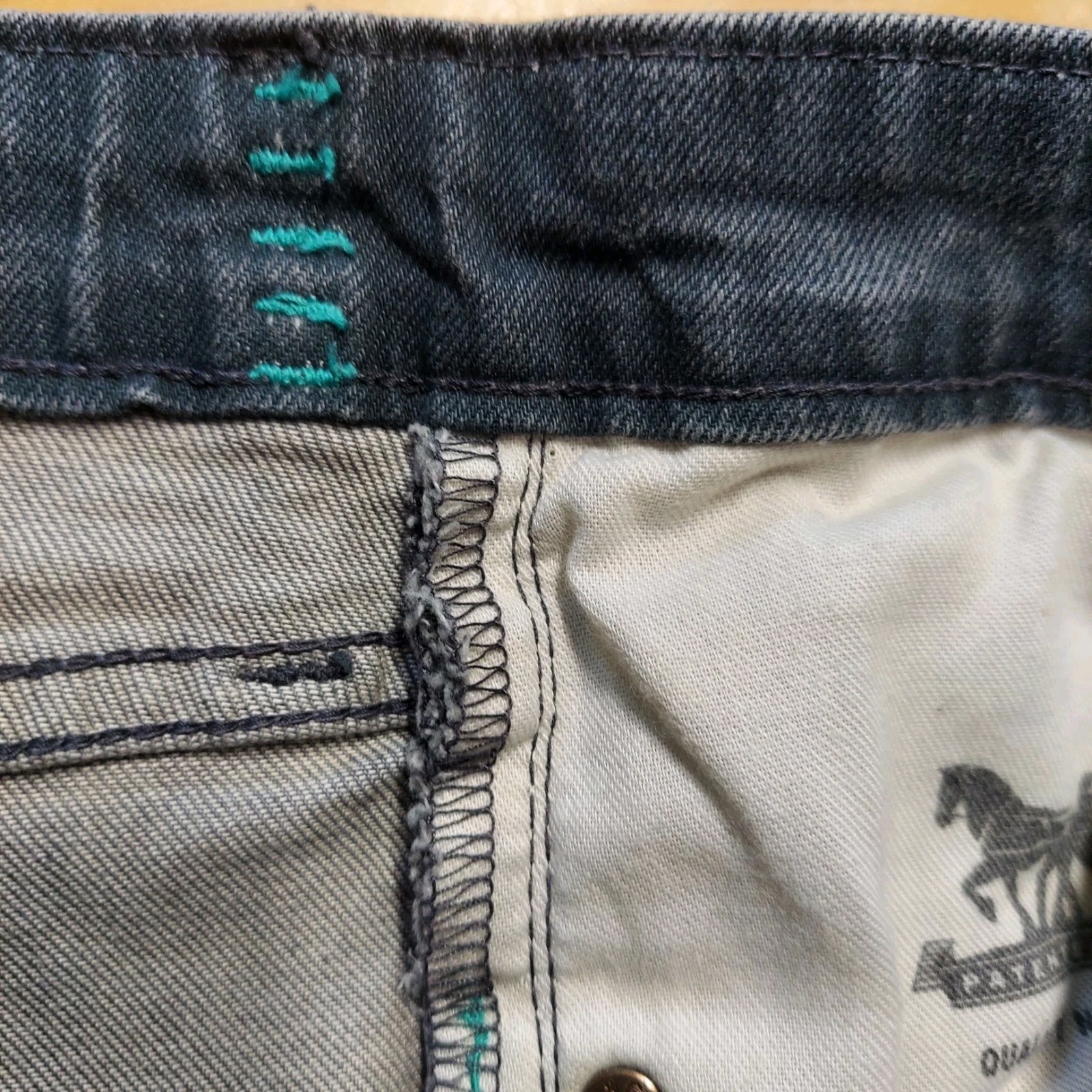 Levi’s Commuter 511 Biking Reinforced Crotch Stretch 30x32 Gray Men's Rare Nice image 4