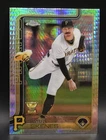 Paul Skenes Prism Refractor #300 2025 Topps Chrome Pittsburgh PIRATES Cup Card