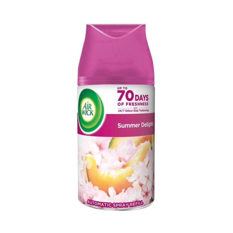 6x Air Wick Room Spray Odor Eliminator Summer Delight Home Fragrance 250ml 8290₽