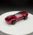 Vintage Hot Wheels Redline Torero Rose Red- Presents Well, Fair Condition