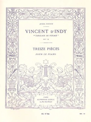 Tableaux De Voyages Op 33 | Vincent D'Indy | Buch | Alphonse Leduc
