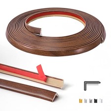 20 ft Outside Corner Trim, Peel and Stick for Wall Tile Edge Cherry