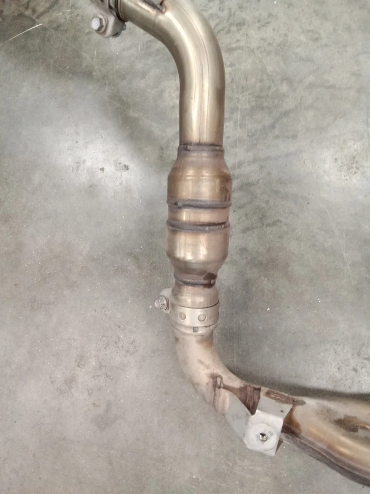 2005 05 2004-2010 Yamaha FZ6 Fazer 600 sistema de cabeçalho silenciador de escape completo  - Imagem 3 de 4