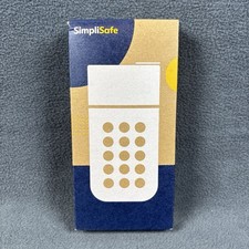 SimpliSafe Alarm Security Wireless Keypad Pinpad KP3W White 3rd Gen
