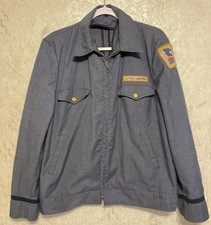 Vintage 60s 70s USA mail letter carrier talon zipper postal jacket 42L