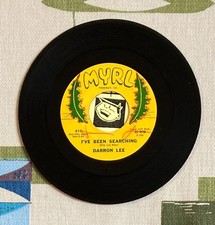 Darron Lee aka Billy Lee Riley 45 I've Been Searching 1961 EX