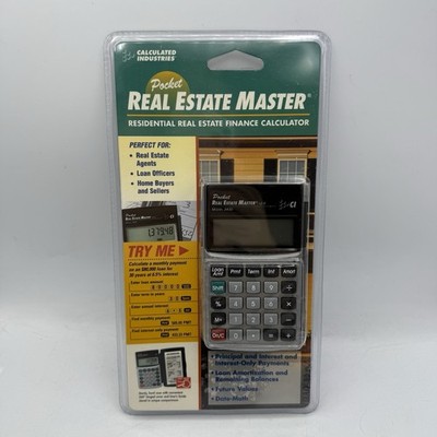 Calculated Industries 3400 Real Estate Mortgage Financial Calculator V2.0 NEW
