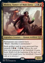 Mishra, Tamer of Mak Fawa - Foil - The Brothers' War #217/287