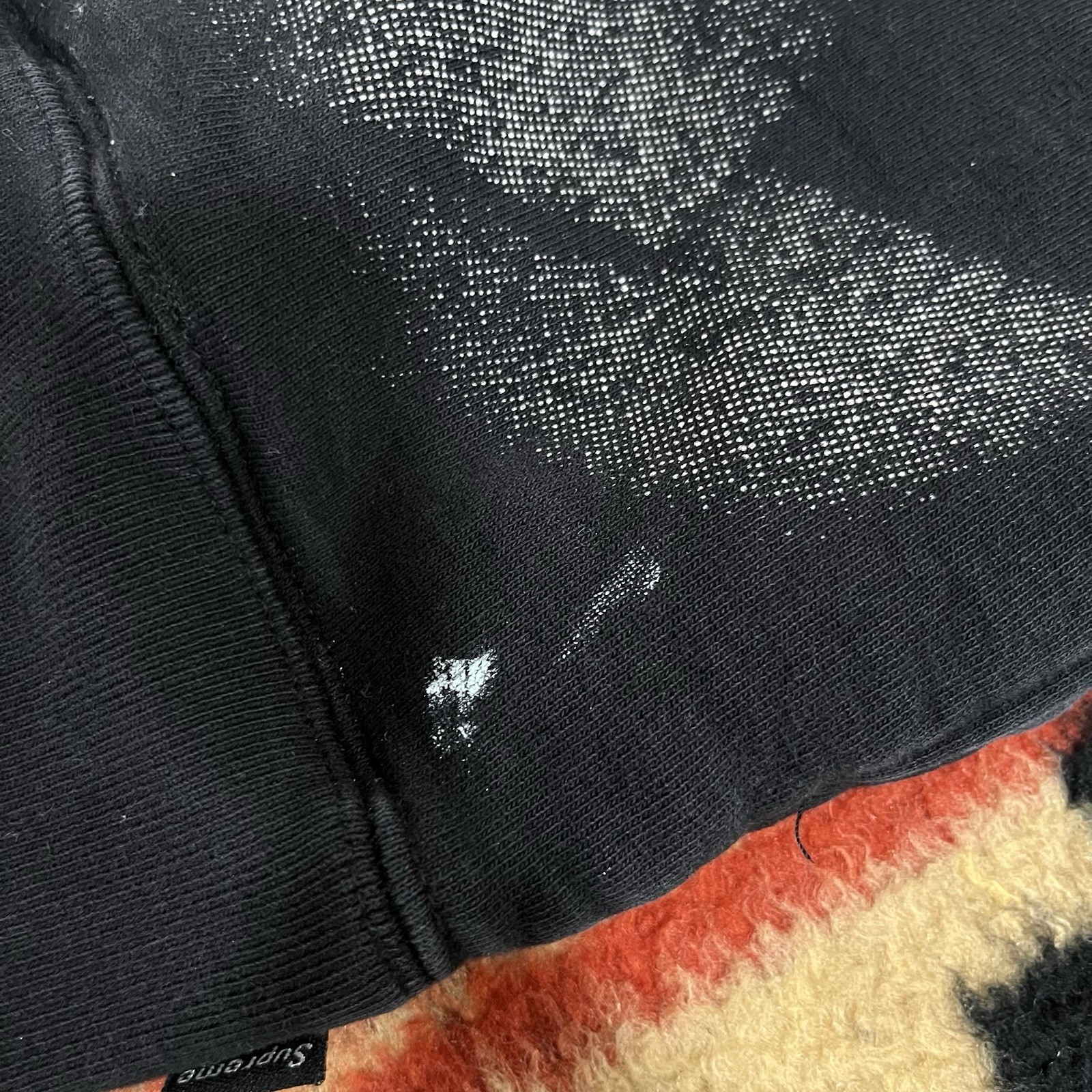 SS18 Supreme Black All Over Print MLK Martin Luther King Hoodie Size Medium RARE thumbnail 4