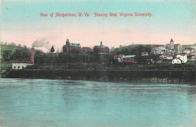 c1910 Morgantown West Virginia View University SL & Co Postcard 26-2307