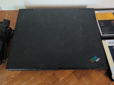 👉 IBM ThinkPad 600X Vintage Laptop Pentium III Windows XP CD