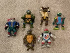 RARE Vintage 90’s (6) Teenage Mutant Ninja Turtles LOT TMNT Playmates Figures