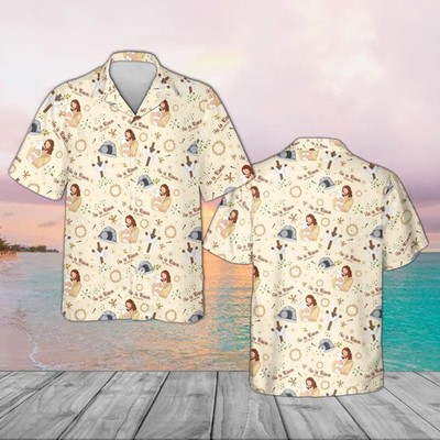 He Is Risen Hawaiian Shirt, Christian Easter Button Down Hawaiian Shirt