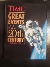 TIME GREAT EVENTS OF THE 20TH CENTURY 1997 HARDCOVER W/JACKET