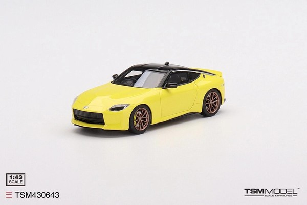 Nissan Fairlady Z Proto Spec 2023 Ikazuchi Gelb RHD 1:43 MaßStab TSM430643-image