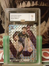 2024-25 Panini Mosaic Silver Mosaic Prizm #214 Bronny James Jr. RC GAS 9 