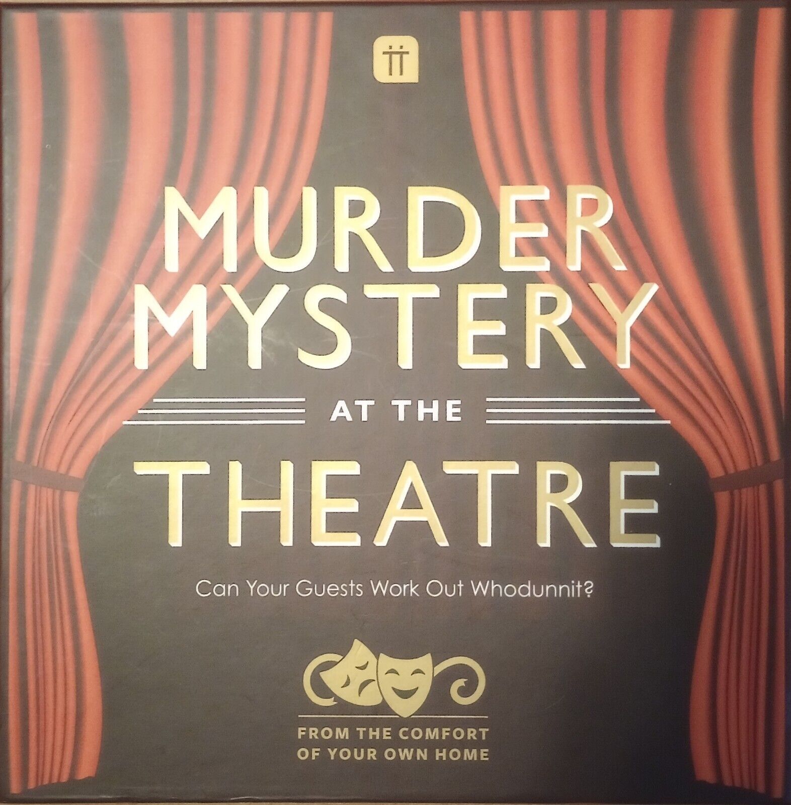 Host Your Own Murder Mystery at the Theatre Party Game - Reusable Game Kit  S9031