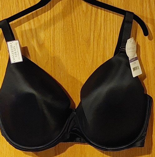 Parfait Full Figure Plunge Bra Emma P5490 Underwire sz 44H Black -Box