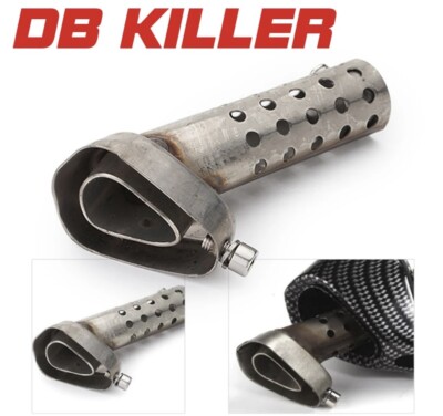 Silenziatore Universale Per Moto - Db Killer Regolabile In Acciaio Inox - 127mm - Foto 10