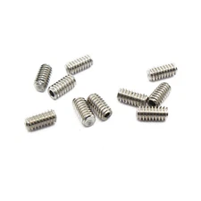 M2 x 4mm, Socket Set Screws Cup Point, A2 304 18-8, Stainless Steel