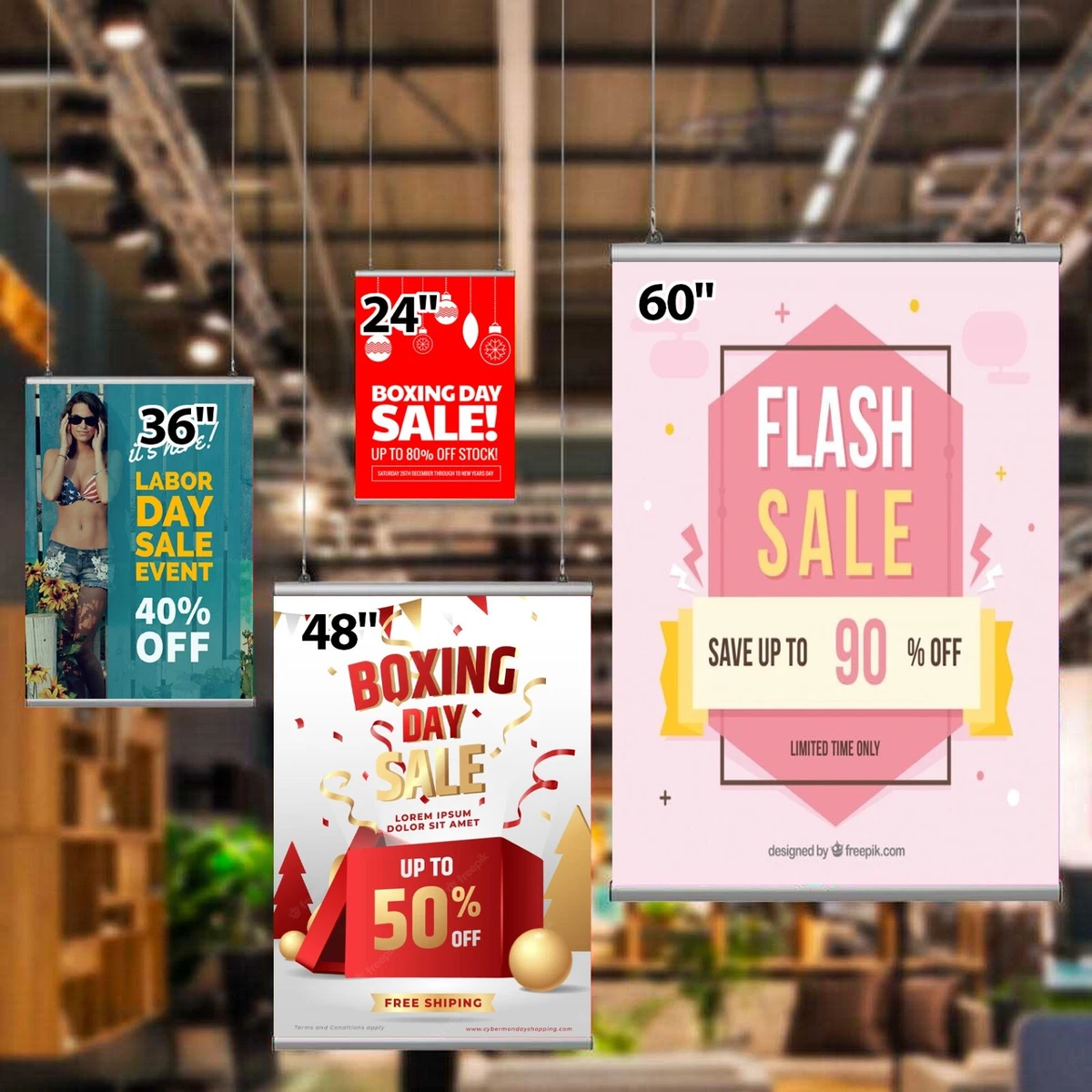 Poster Mounting Rails