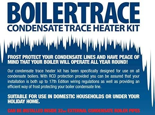 Domestic Boiler Condensate Frost Protection Kit*All Sizes* (1m-25m) | eBay