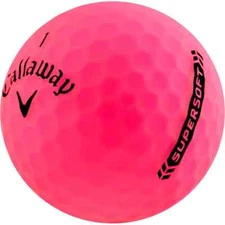 Callaway Supersoft Matte Pink AAAA Near Mint Golf Balls - 24 Pack