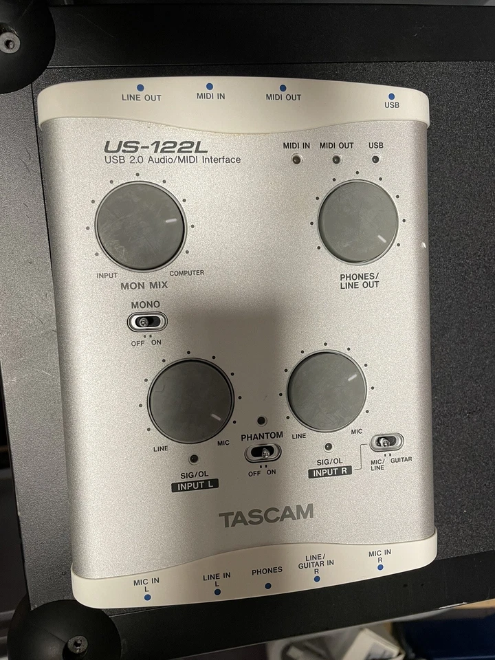 Tascam US 122 MKII Interface