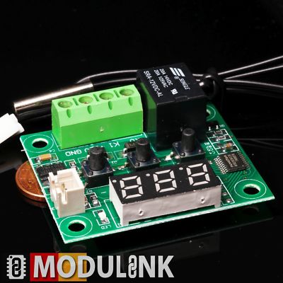 W1209 Digital Thermostat Relay LED Temperaturschalter 12V programmierbar Arduino
