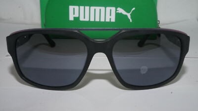 PUMA New Sunglasses Black Bridge Grey PU0013S 001 58 17 140