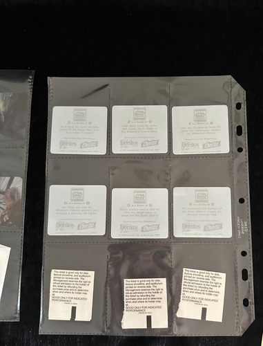1997 Doritos Cheetos Star Wars Trilogy Lenticular Card Set (6) + Extras - Picture 4 of 5