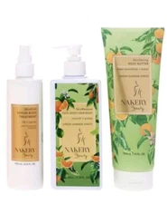 Nakery Beauty Cleanse, Firm & Smoothing 3-piece Collection-Green Garden Spritz
