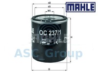 Echter Mahle Ersatz Schraub-ÖLfilter Oc 237/1 OC237/1