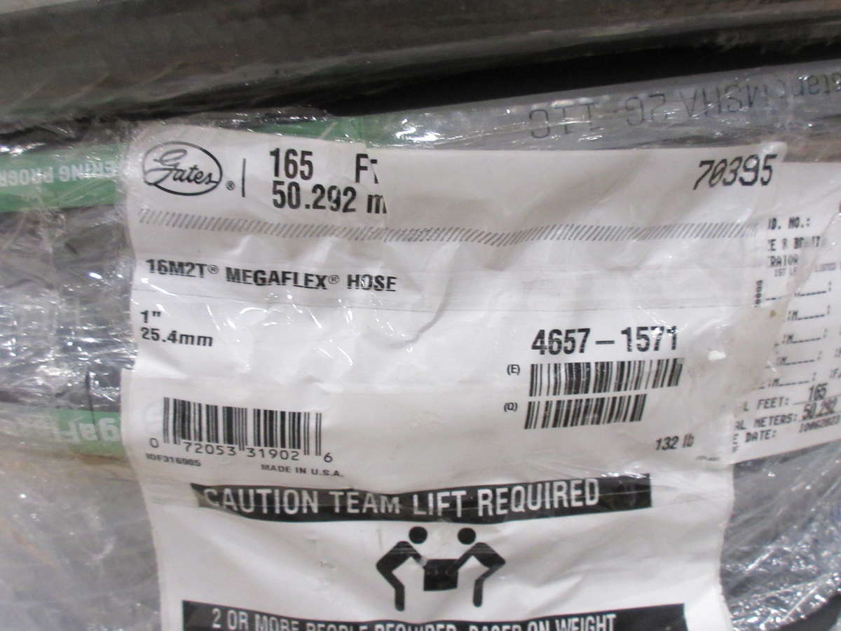 Gates 16M2T Reel MegaFlex 165ft Hydraulic Hose 46571571 eBay