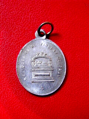 ANCIENNE MEDAILLE RELIGIEUSE Pape Pius Ix Et Saint Petrus / Saint