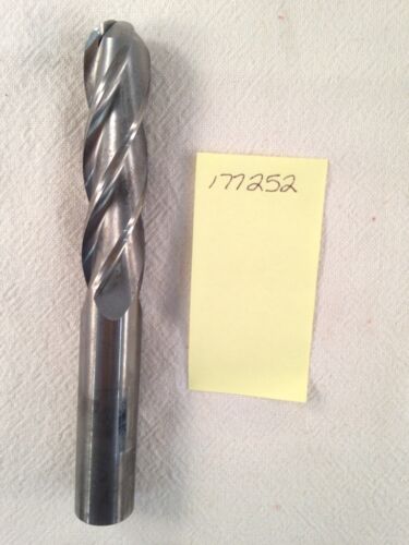 1 NEUER 3/4 ZOLL DURCHMESSER HARTMETALL-SCHAFTFRÄSER 4 FLÖTEN. KUGEL. 6" OAL. 3" LOC. USA {M252} - Bild 2 von 4