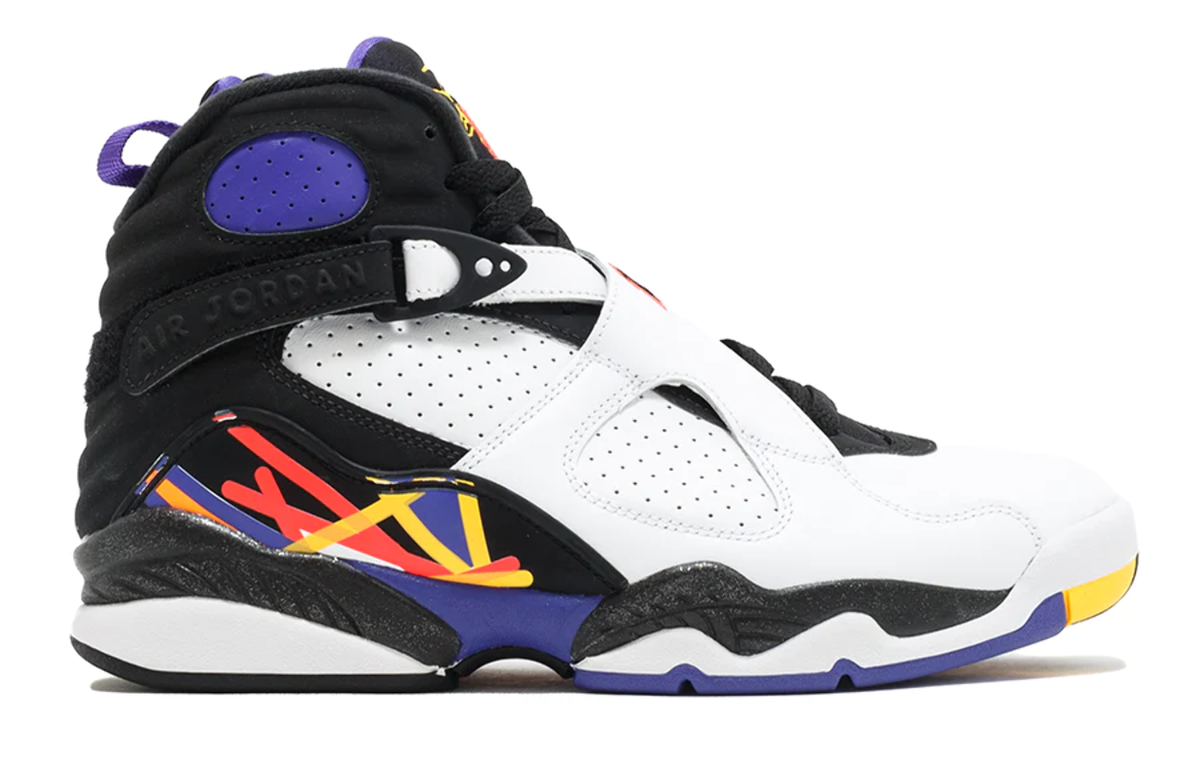 Air Jordan 8 Retro BG 'Three-Peat' 2015 SKU 305368 142 - Authentic