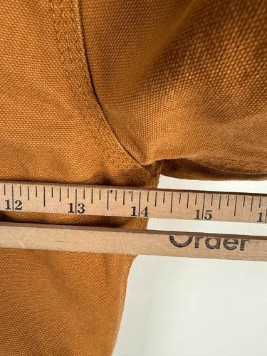 Carhartt Toddler Unisex Full Zip Canvas Sweatshirt Hoodie Brown Sz 3T 14x15 - Picture 8 of 11