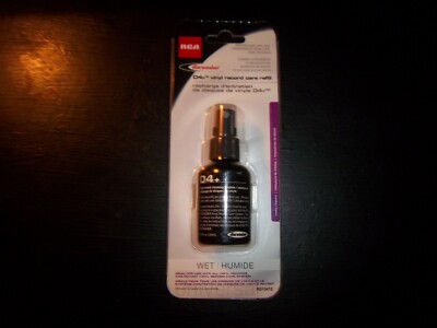 D4+RCA Vinyl Record Care Refill Pump Spray Cleaner Sealed LPs, Album Vinyl