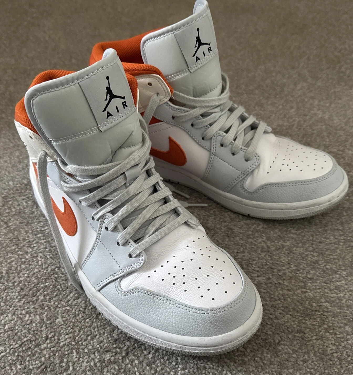 Nike Air Jordan 1 Mid 'Starfish' da uomo taglia 8UK