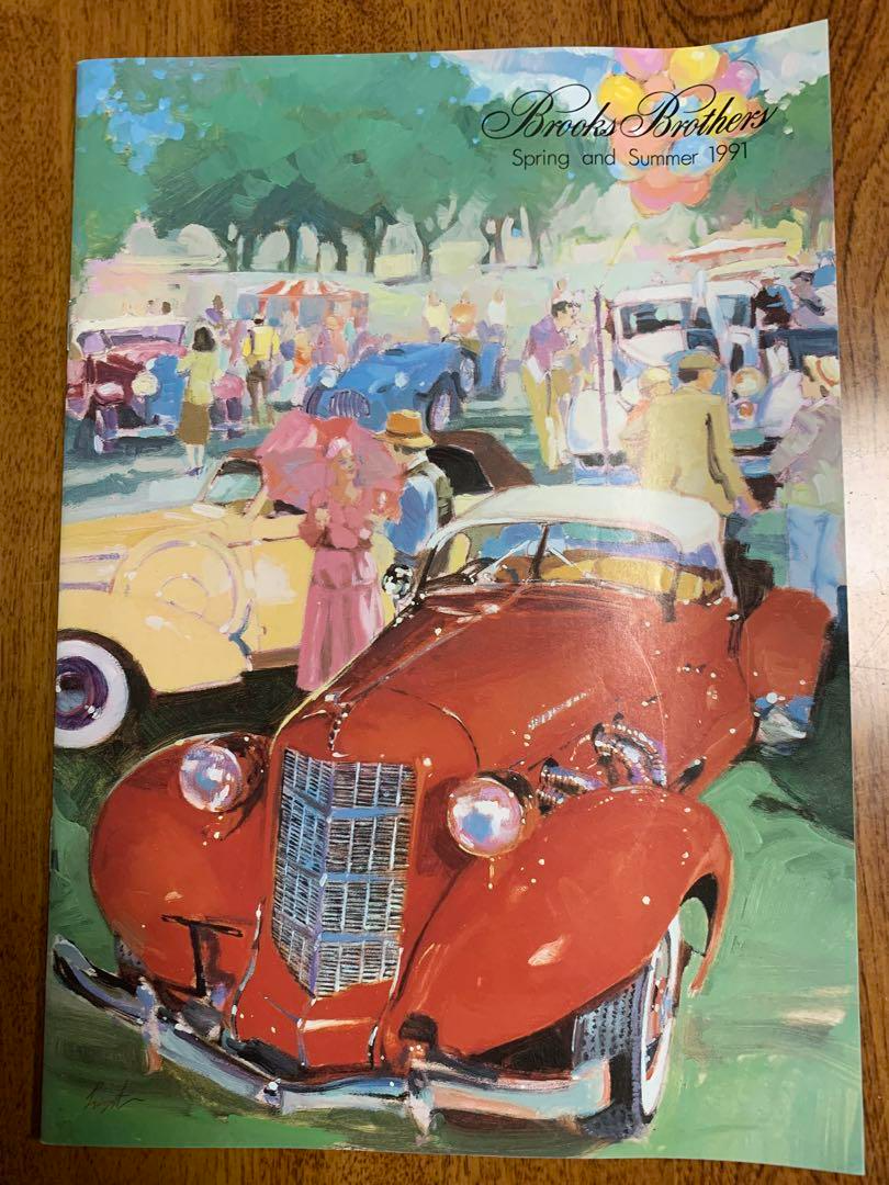 希少！Brooks Brothers 1991Spring&Summerカタログ Brooks Brothers 1991 Spring Summer Catalog Japan Vintage Old